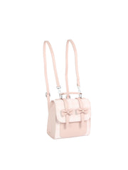 Double Bow Gingham Backpack