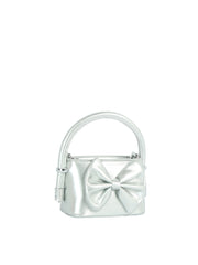 Oversized Bow Mini Top Handle Bag