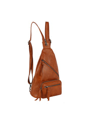 Convertible zips sling and backpack