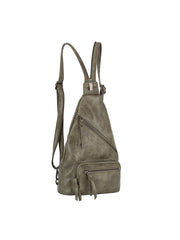 Convertible zips sling and backpack