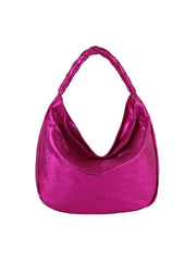 Fashionable sparkling hobo shoulder bag