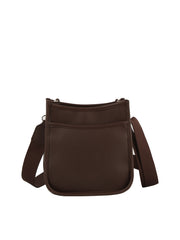 Pebbled Crossbody Utility Bag