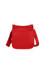 Pebbled Crossbody Utility Bag