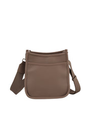 Pebbled Crossbody Utility Bag