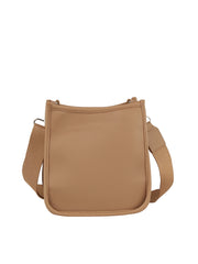 Pebbled Crossbody Utility Bag