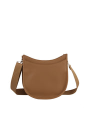 Curved Pebble Crossbody Bag