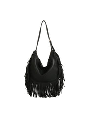 Fringe Flow Hobo Bag