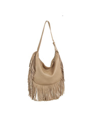 Fringe Flow Hobo Bag