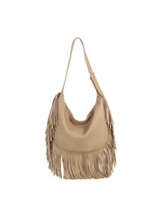 Fringe Flow Hobo Bag