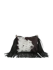 Cowhide Fringe Shoulder Bag