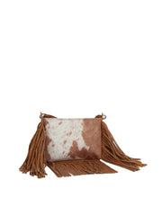 Cowhide Fringe Shoulder Bag