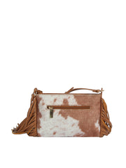 Cowhide Fringe Shoulder Bag
