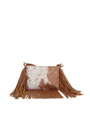 Cowhide Fringe Shoulder Bag
