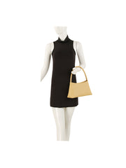 Woven Single Handle Shoulder Handbag