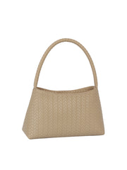 Woven Single Handle Shoulder Handbag