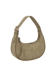 Adjustable Buckle Strap Crescent Shoulder Bag