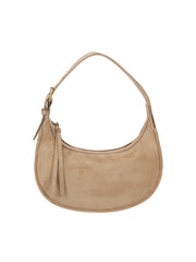Adjustable Buckle Strap Crescent Shoulder Bag