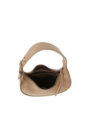 Adjustable Buckle Strap Crescent Shoulder Bag