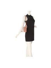 Hair-On Cow Print Baguette Shoulder Bag
