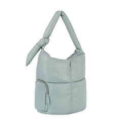 Puffer tie handle hobo