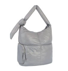 Puffer tie handle hobo