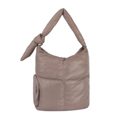 Puffer tie handle hobo