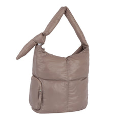 Puffer tie handle hobo