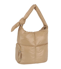 Puffer tie handle hobo