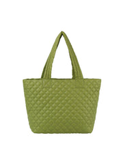 Quilted tote travel bag