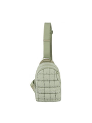 Quilted design cute daily sling bag