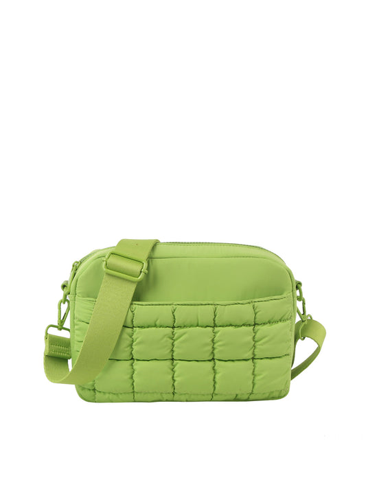 Quilted point daily crossbody bag