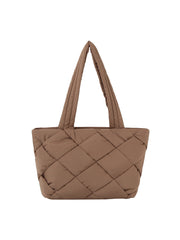 Daily large woven design shopping tote