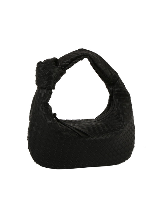 Knotted Handle Weave Hobo