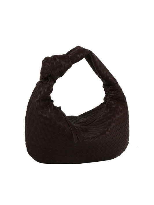 Knotted Handle Weave Hobo