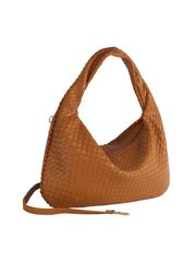 Woven Arc Hobo Bag
