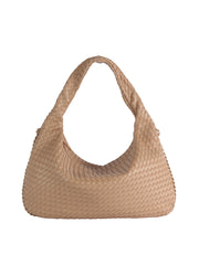 Woven Arc Hobo Bag