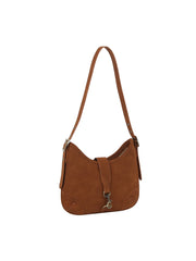 Front Strap Soft Hobo Shoulder Bag