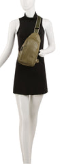 Sling Crossbody Backpack Casual Daypack Bag