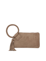 Braided Ring Tassel Wristlet Clutch