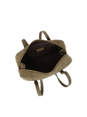 Quilted Suede Mini Shoulder Bag