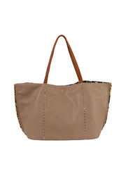 Large Wild Edge Slouch Tote