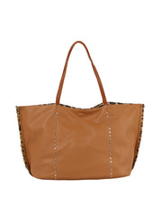 Large Wild Edge Slouch Tote