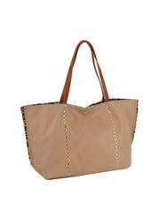 Large Wild Edge Slouch Tote