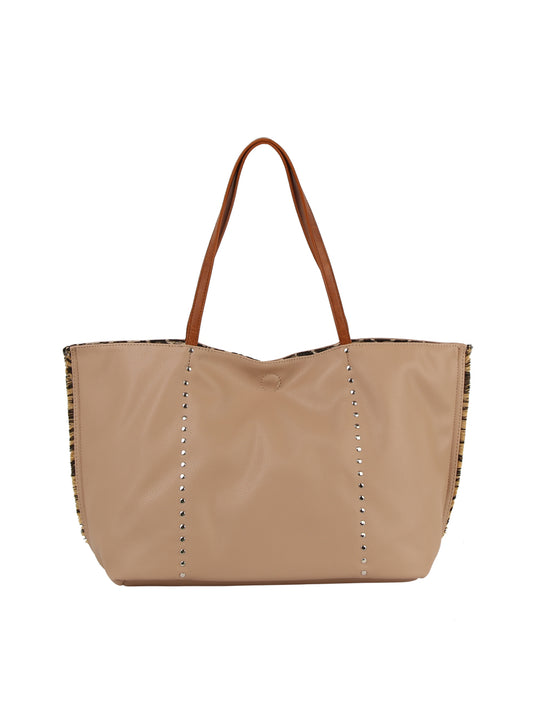 Large Wild Edge Slouch Tote