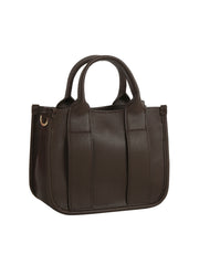 Daily Soft Leather Mini Tote Crossbody