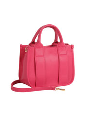 Daily Soft Leather Mini Tote Crossbody