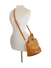 2 in 1 Basket Shape Tote and Matching Wallet