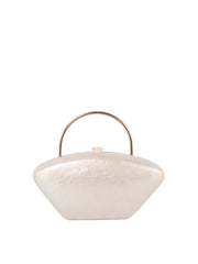 Pearl Marble Evening Clutch