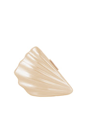 Pearl Marble Shell Evening Clutch