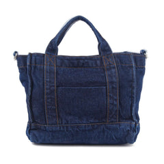 Front Pocket Denim Tote